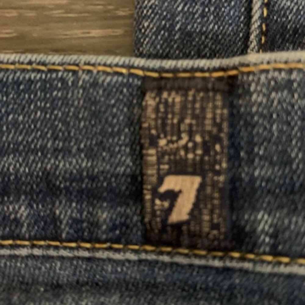 7 FOR ALL MANKIND Jeans Womens  Roxanne Classic  Denim  (SZ 30) - Picture 5 of 7